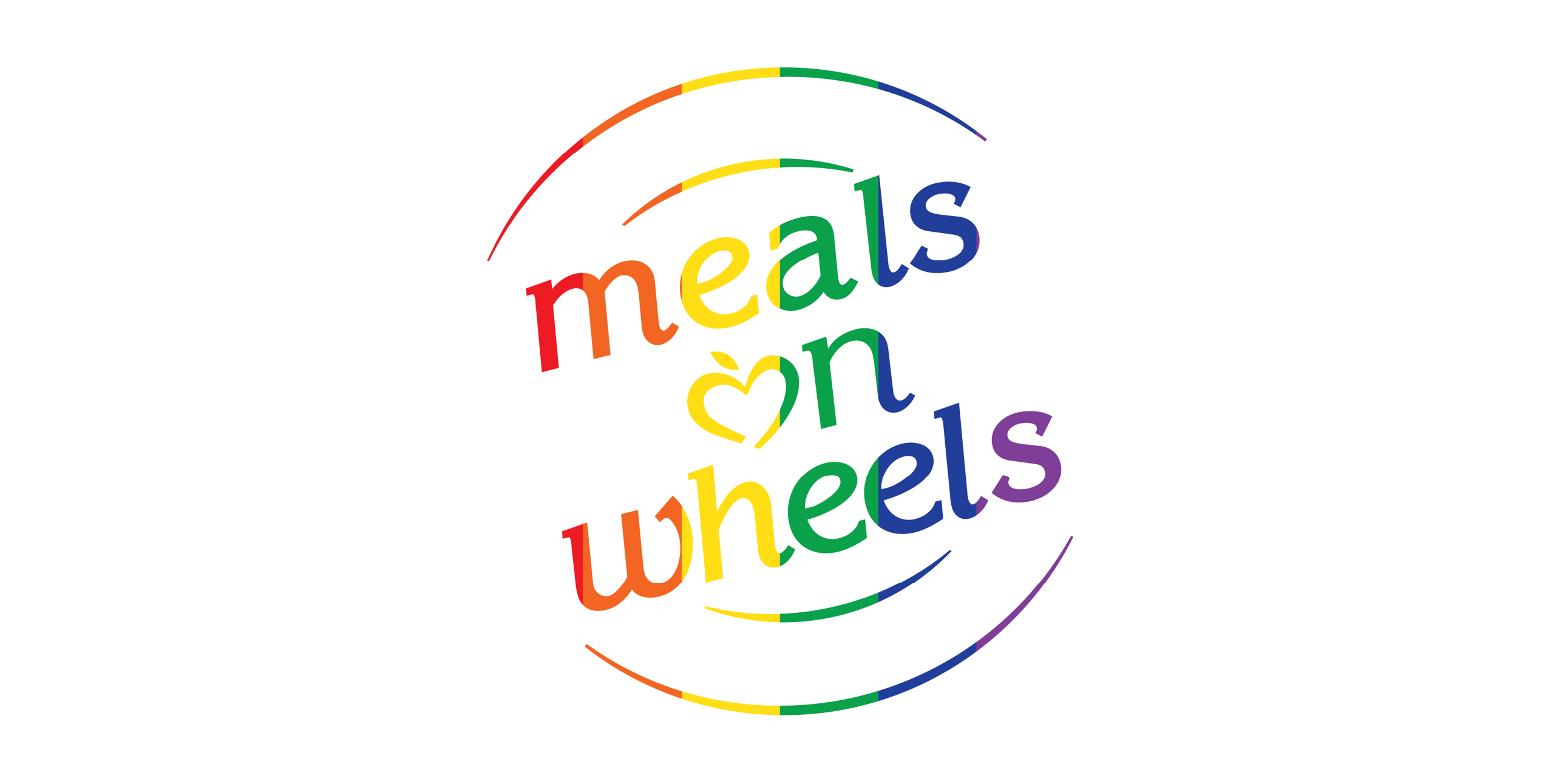 Meals on Wheels pride logo